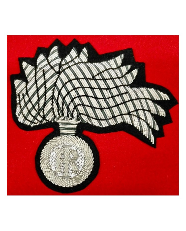 Fregio Fiamma argento QS Carabinieri