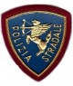 SCUDETTO POLIZIA STRADALE PLASTIFICATO