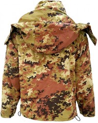 Parka vegetato impermeabile