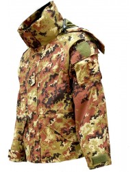 Parka vegetato impermeabile