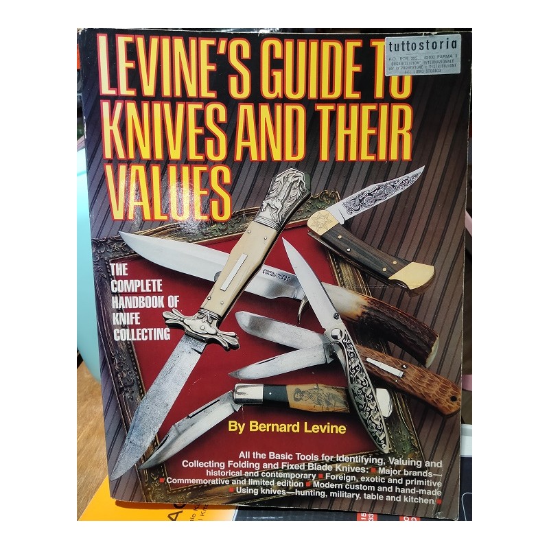 LIBRO LEVINE'S GUIDE TO KNIVES AND THEIR VALUES