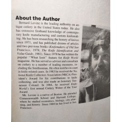 LIBRO LEVINE'S GUIDE TO KNIVES AND THEIR VALUES