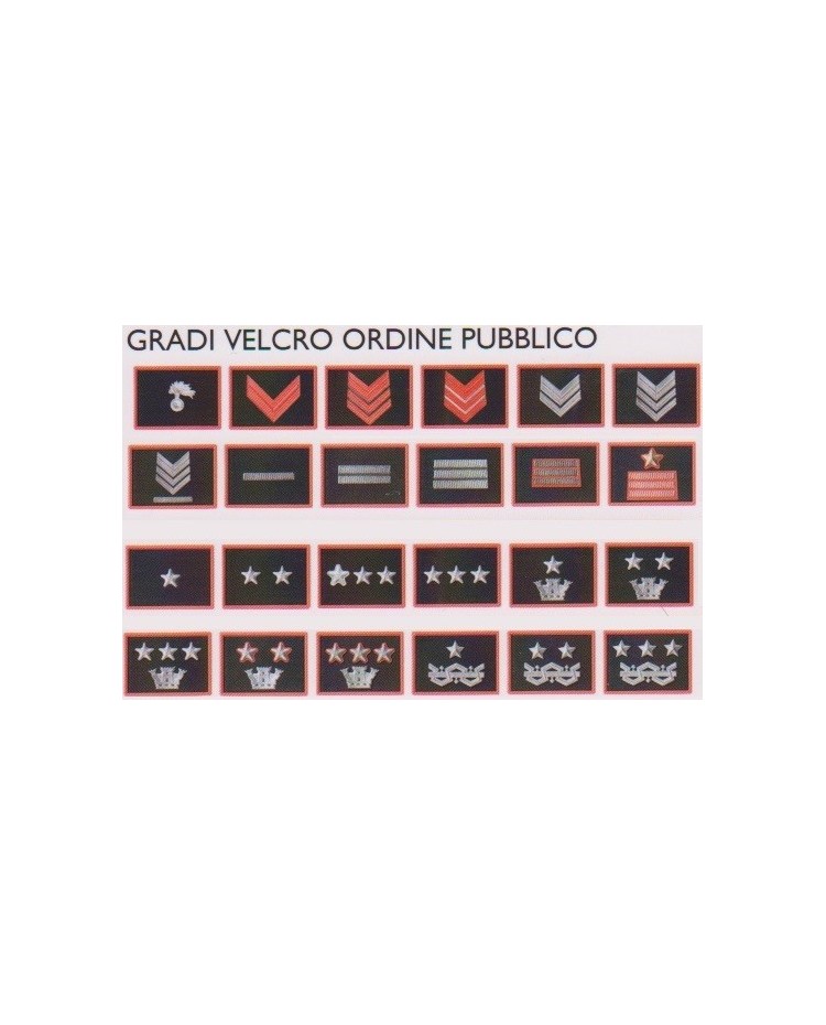 Gradi Velcro CARABINIERI
