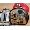Specchietto da borsa Soggetto Klimt il bacio