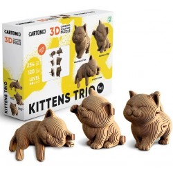 CARTONIC 3D PUZZLE 3 CATS