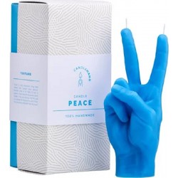 CANDLE HAND PEACE