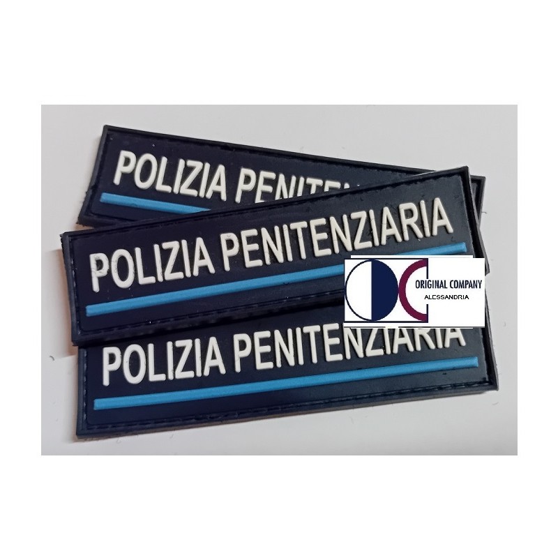 SCRITTA gommata POLIZIA PENITENZIARIA