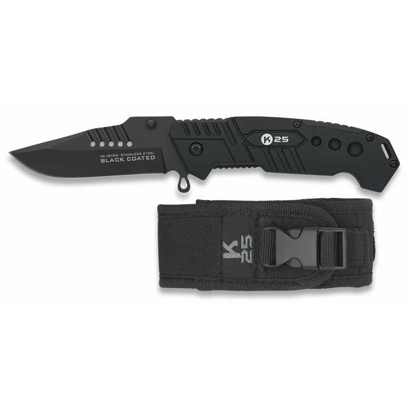 COLTELLO K25 BLACK COATED