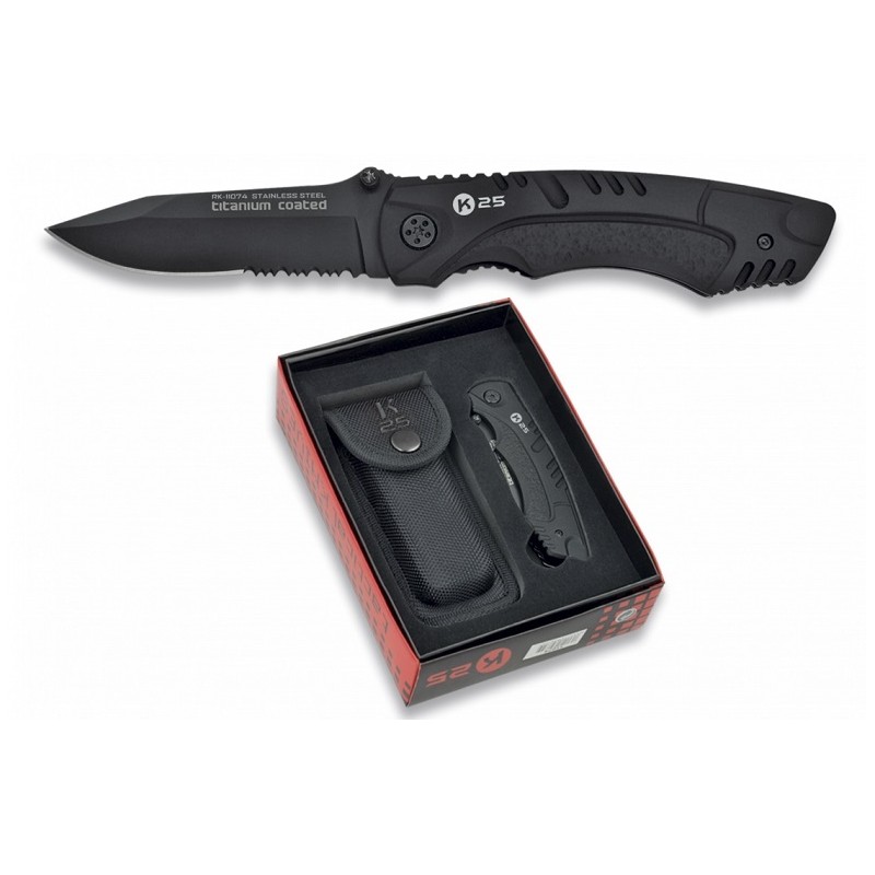 COLTELLO K25 TITANIUM COATED